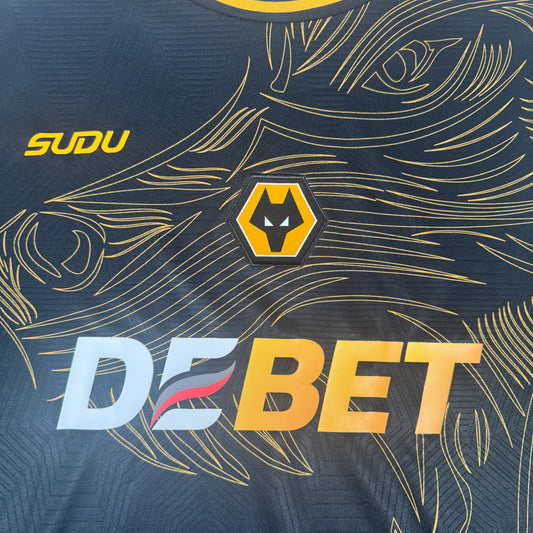 Wolves Wolverhampton Wanderers 2024/2025 Away Football Shirt 3XL XXXL – Football Shirt Kingdom