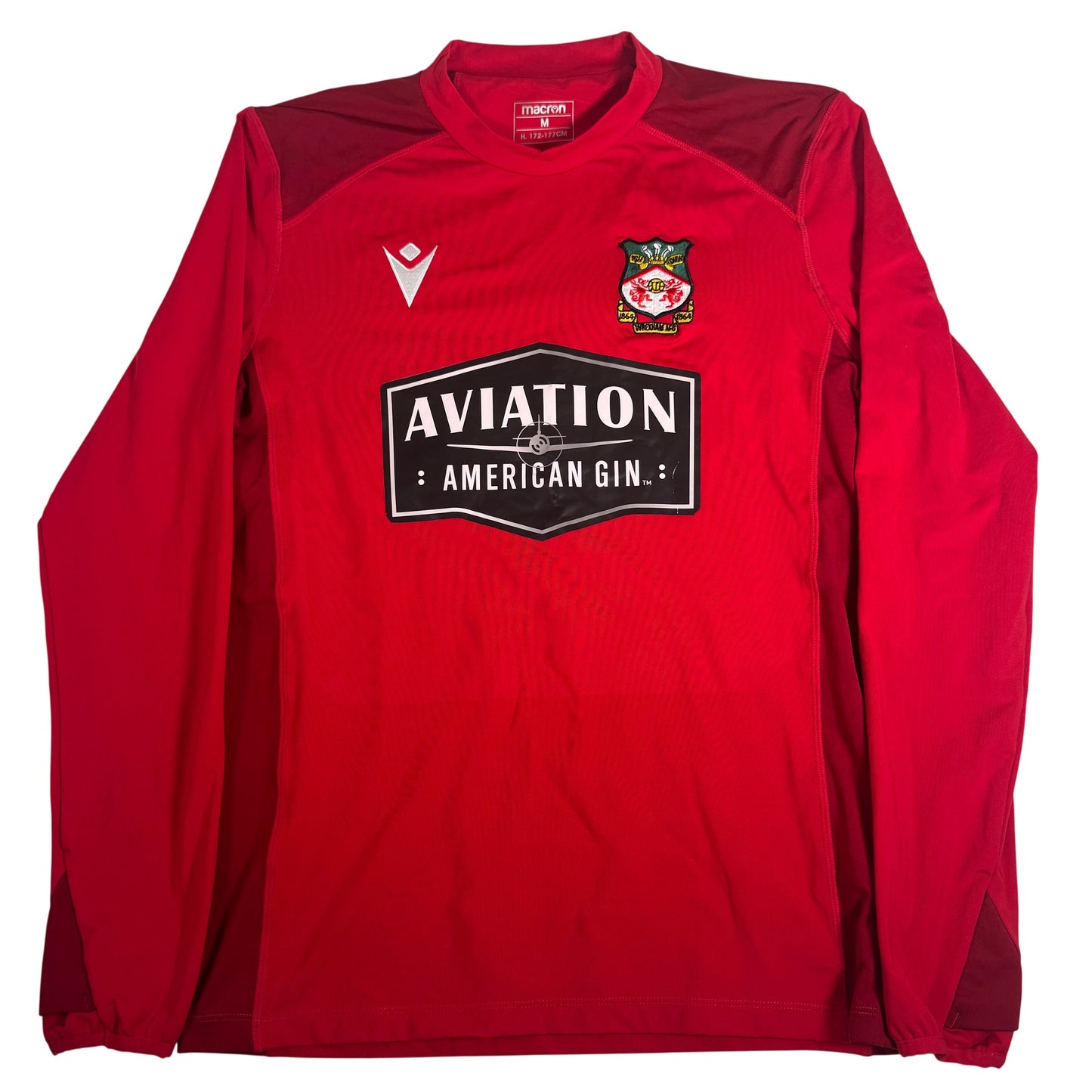 Wrexham 2021/2022 Training Long Sleeve Football Shirt Medium