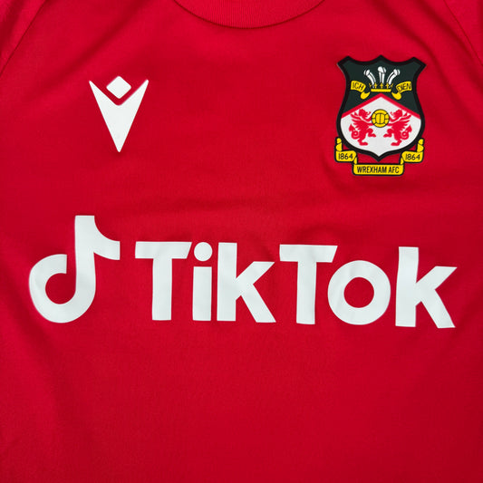 Wrexham 2022/2023 Home Football Shirt Medium – Football Shirt Kingdom