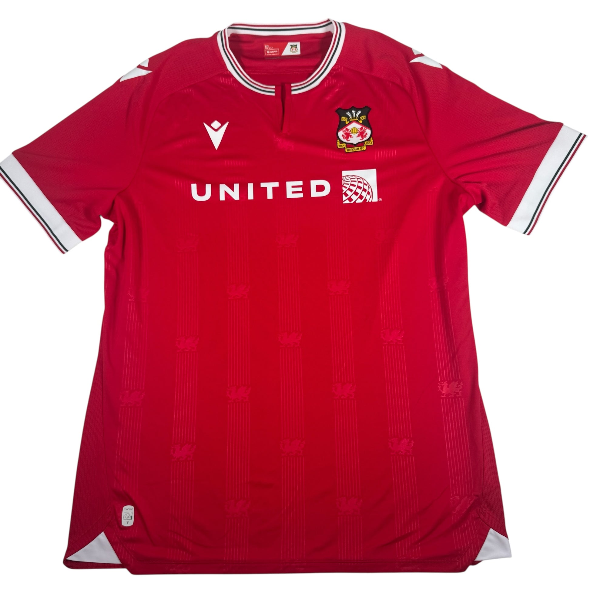 Wrexham 2023/2024 Home Football Shirt 3XL XXXL – Football Shirt Kingdom