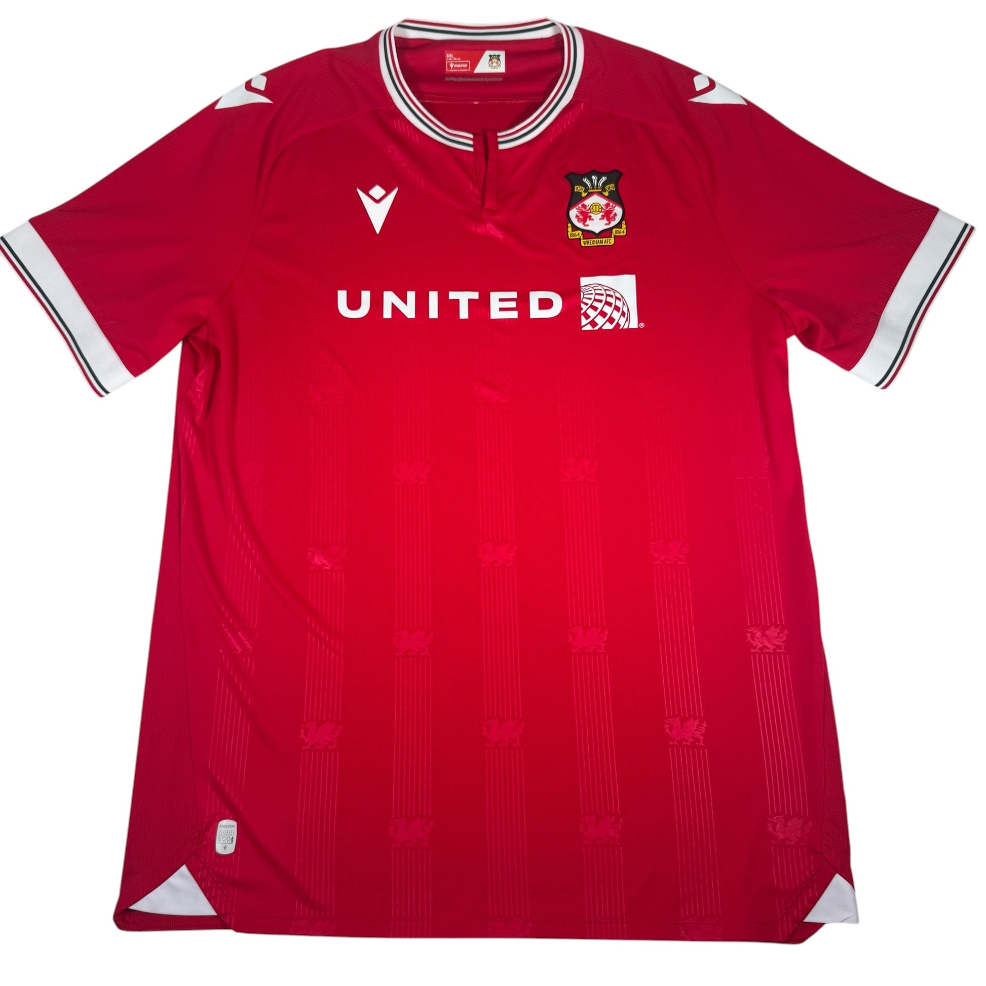 Wrexham 2023/2024 Home Football Shirt 3XL XXXL – Football Shirt Kingdom