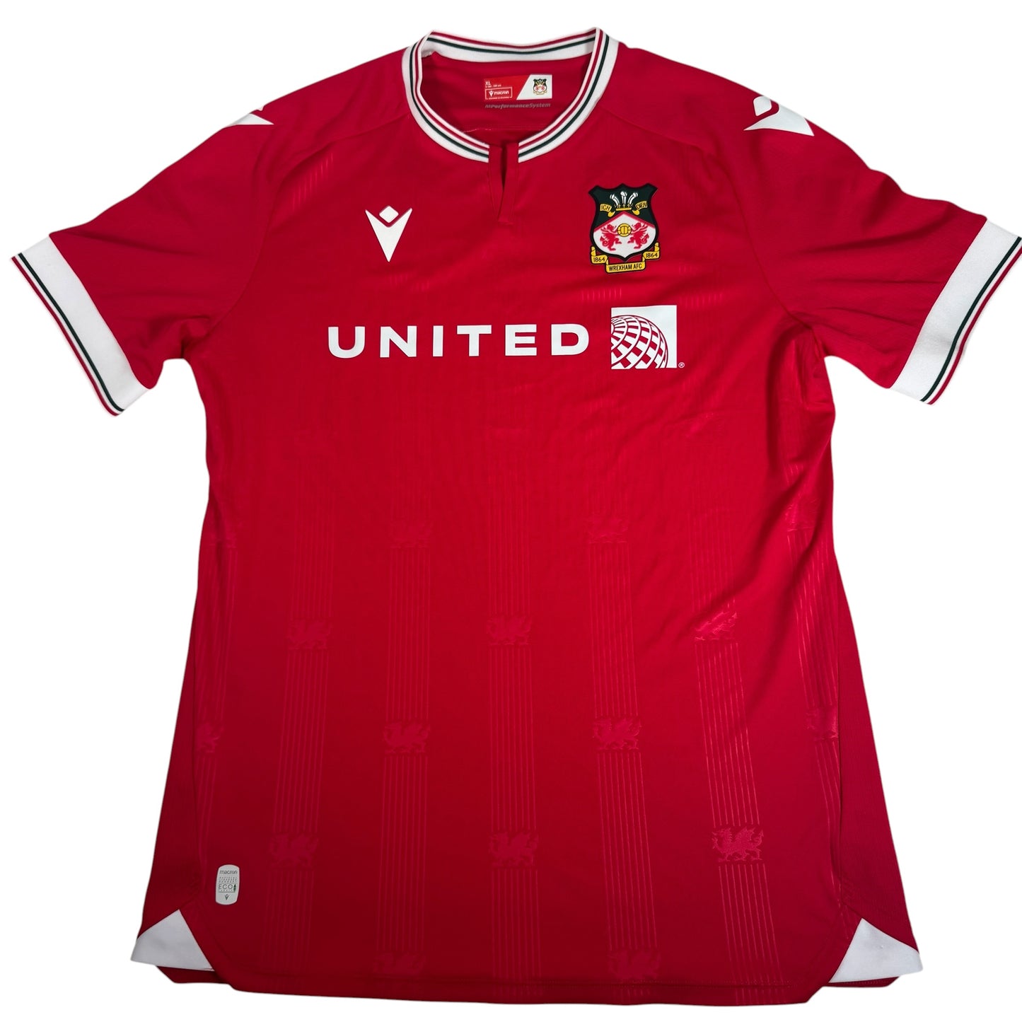 Wrexham AFC 2023/2024 Home Football Shirt XL – Football Shirt Kingdom