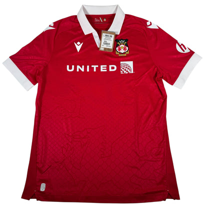 Wrexham 2024/2025 Home Football Shirt 2XL BNWT — full front view
