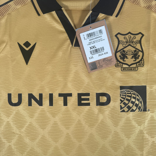 Wrexham 2024/2025 Third Football Shirt XXL 2XL BNWT – Football Shirt Kingdom