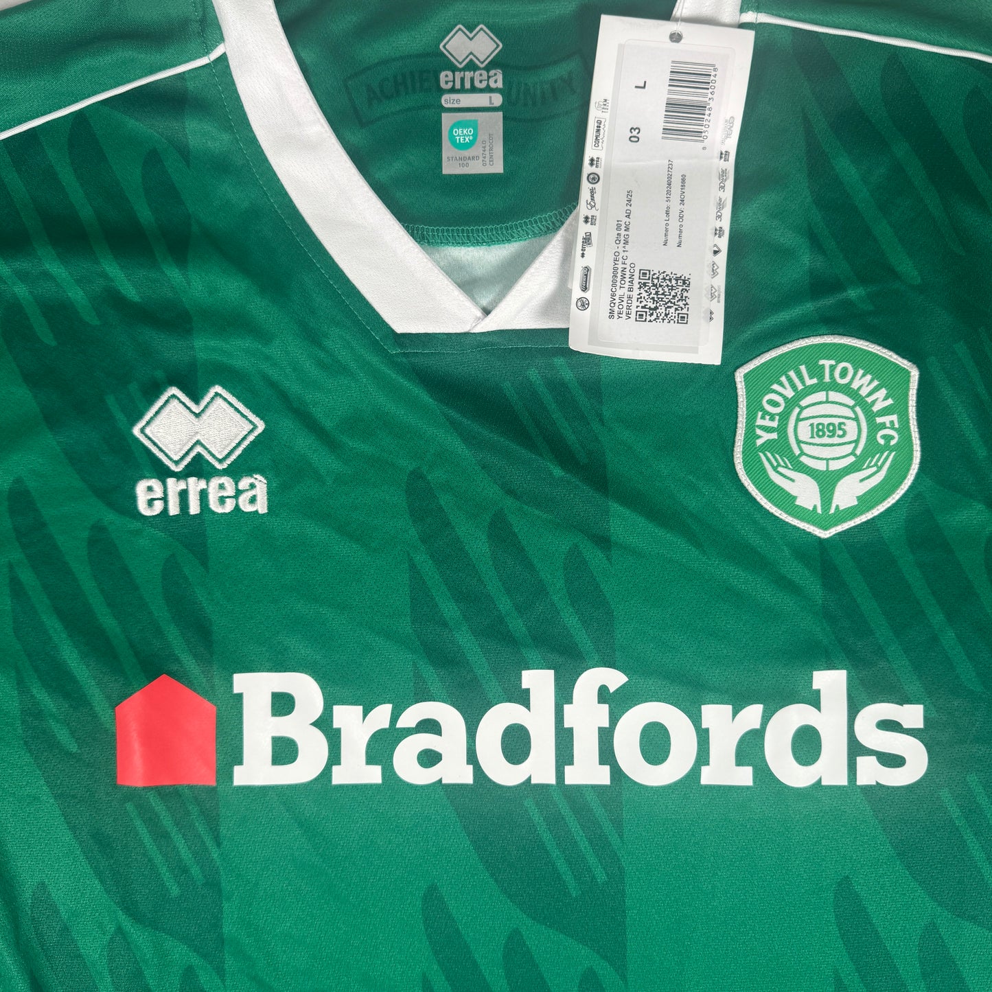 Yeovil Town 2024/2025 Home Football Shirt Large BNWT – Football Shirt Kingdom