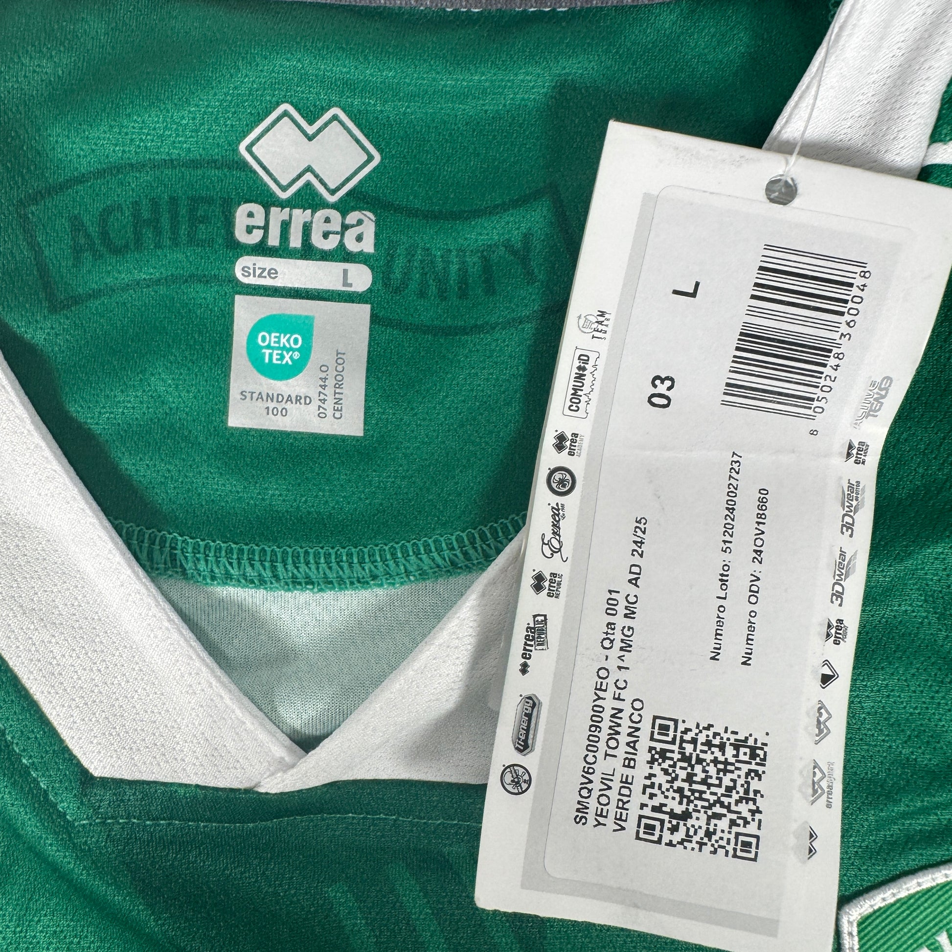 Yeovil Town 2024/2025 Home Football Shirt Large BNWT – Football Shirt Kingdom