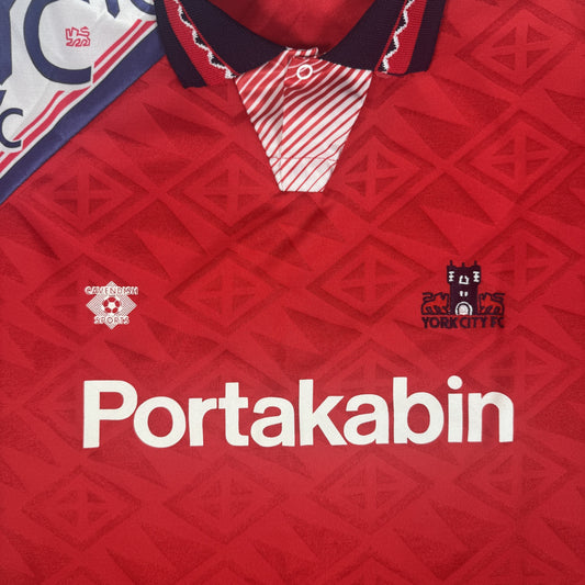 York City 1993/1994/1995 Home Football Shirt Large