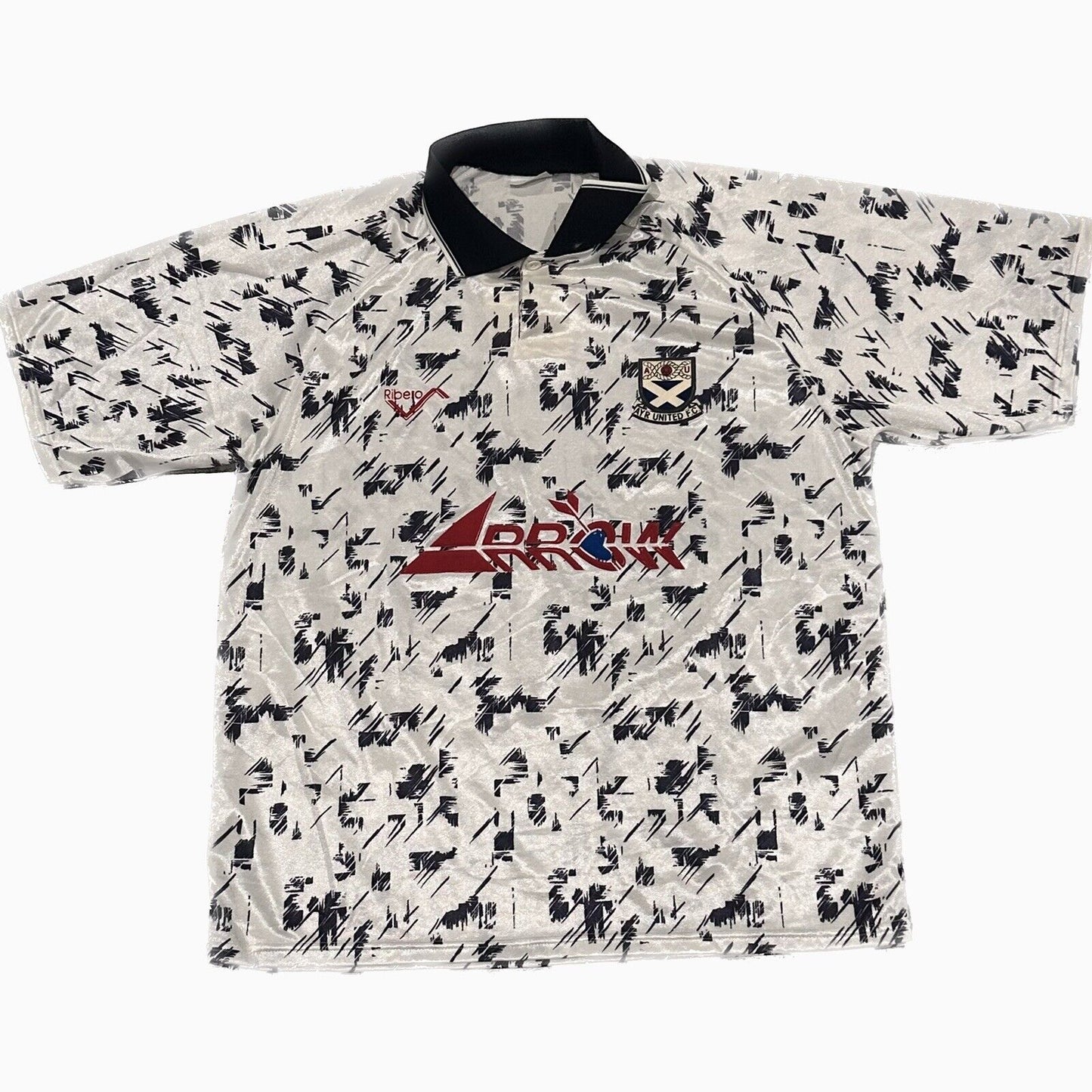 ayr united 1993 1994 home football shirt large2
