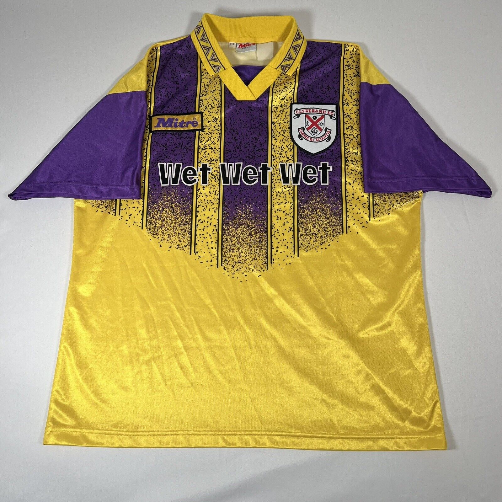 Clydebank 1995/1996/1997 Away Football Shirt  XL - Football Shirt Kingdom