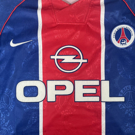 PSG Paris Saint Germain 1996/1997 Home Football Shirt Large - Football Shirt Kingdom