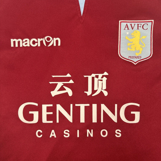 VLAAR Aston Villa 2012/2013 Home Football Shirt  Large - Football Shirt Kingdom