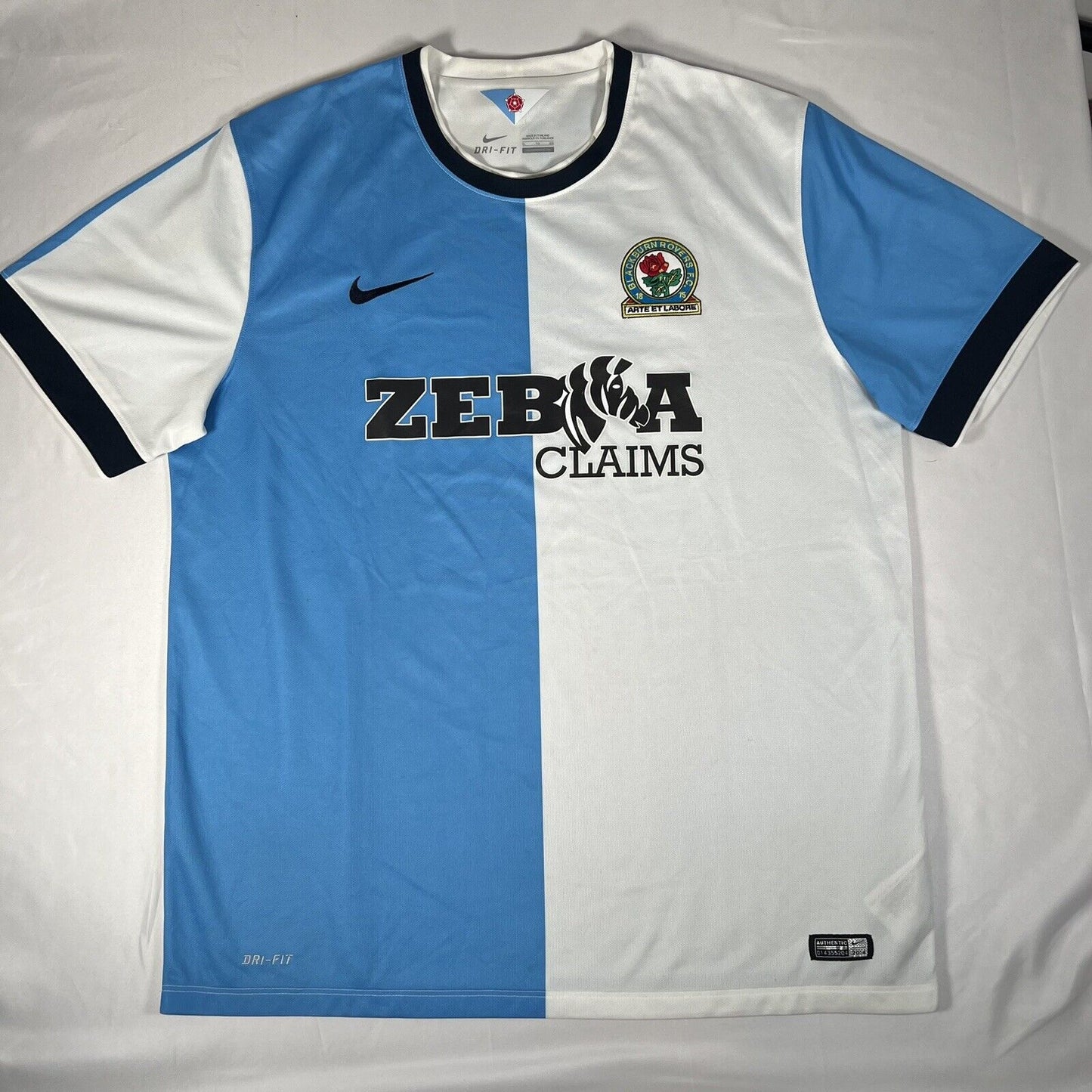 blackburn rovers 2014 2015 home football shirt men s xl2