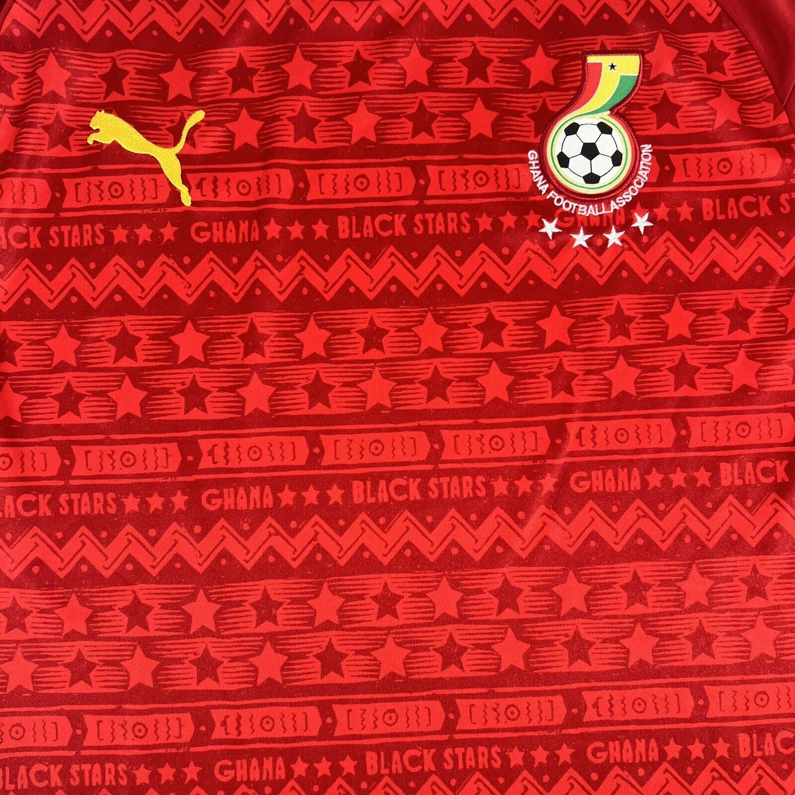 Ghana 2014/2015/2016 Away Football Shirt  Large - Football Shirt Kingdom