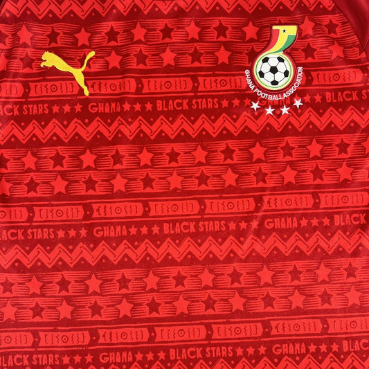 Ghana 2014/2015/2016 Away Football Shirt  Large - Football Shirt Kingdom