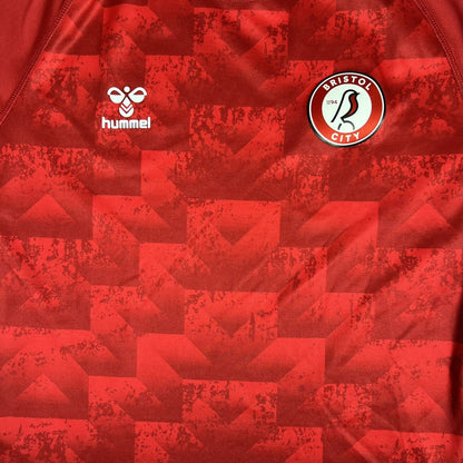 Bristol City 2021/2022 Pre Match Training Football Shirt Small - Football Shirt Kingdom