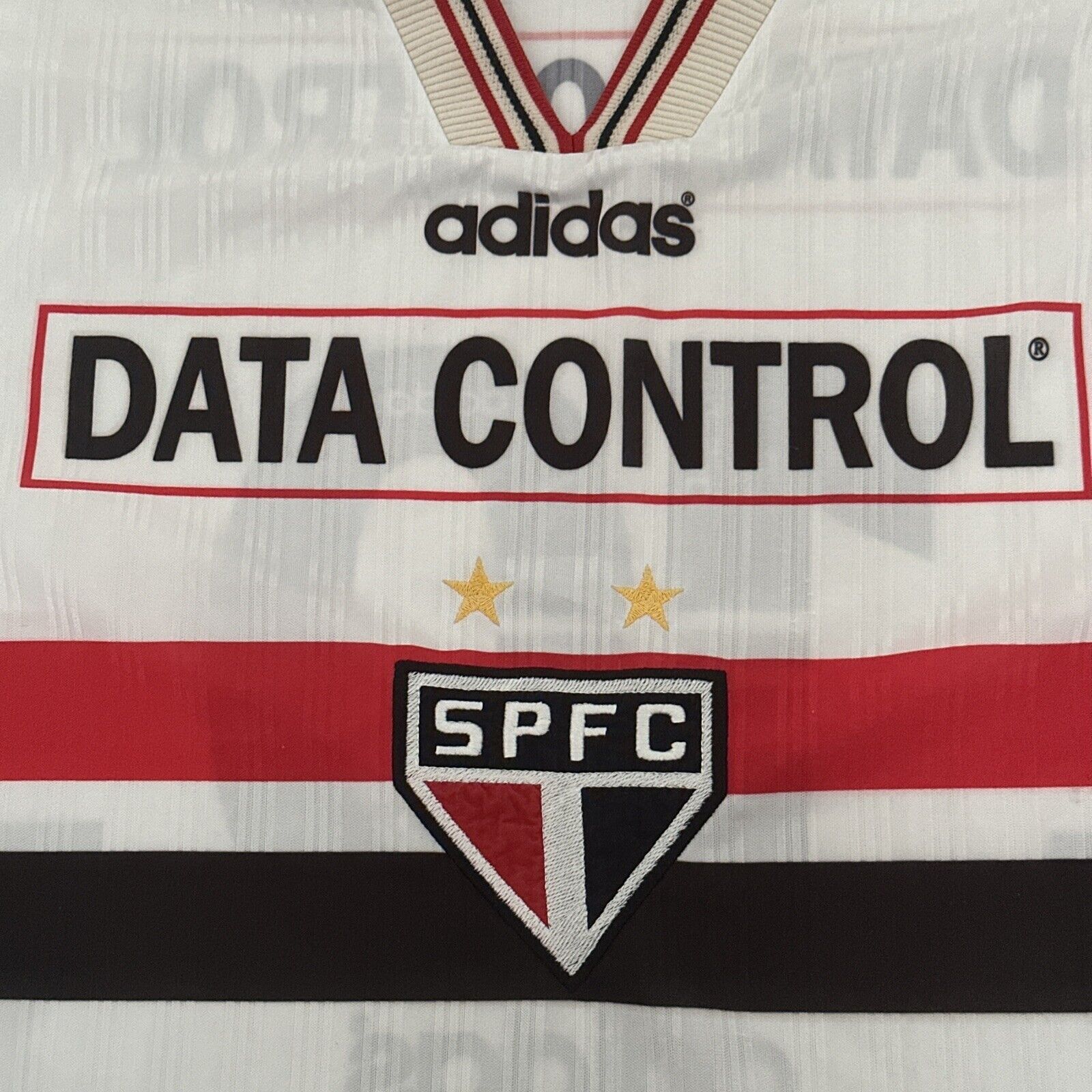 Sao Paulo ADRIANO 10 1997/1998 Home Football Shirt Large - Football Shirt Kingdom