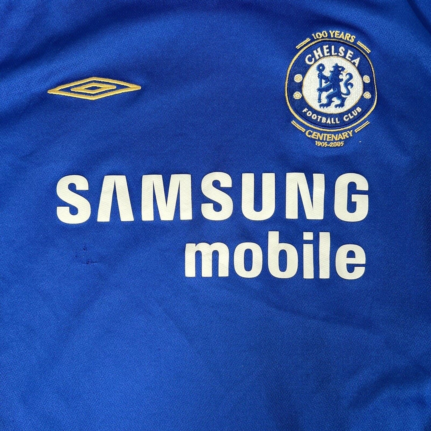 Chelsea 2005/2006 Home Football Shirt Youths XL Boys - Football Shirt Kingdom
