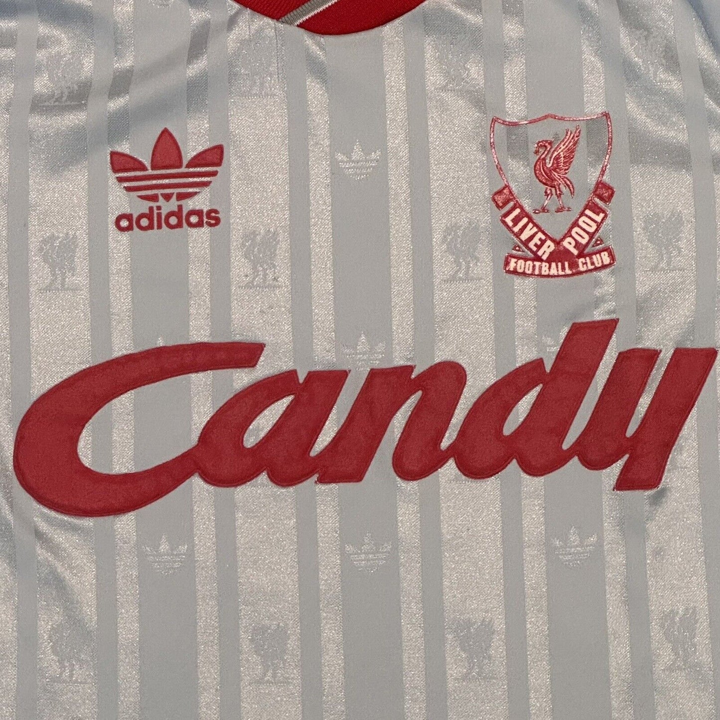 Liverpool 1988/1989 Away Football Shirt Medium