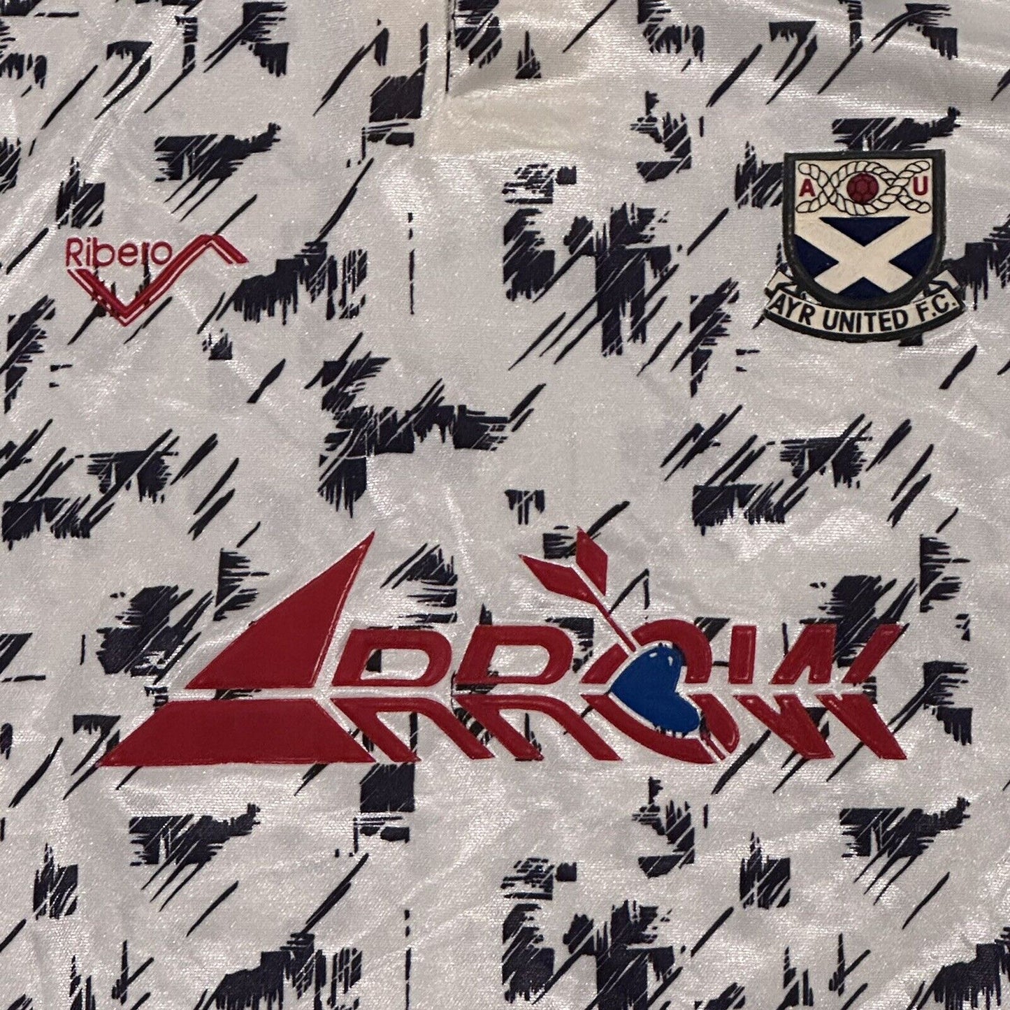 Ayr United 1993/1994 Home Football Shirt Large - Football Shirt Kingdom