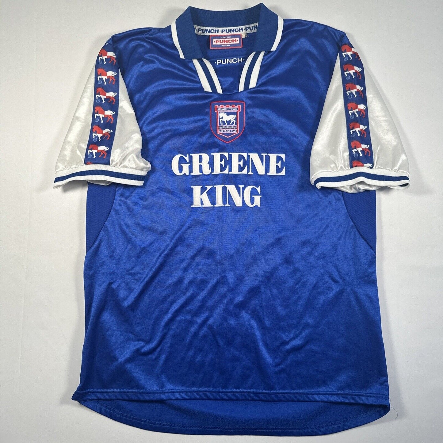ipswich town 1997 1998 1999 home football shirt xl2