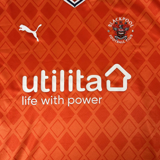 Blackpool 2022/2023 Home Football Shirt  Men’s XXL - Football Shirt Kingdom