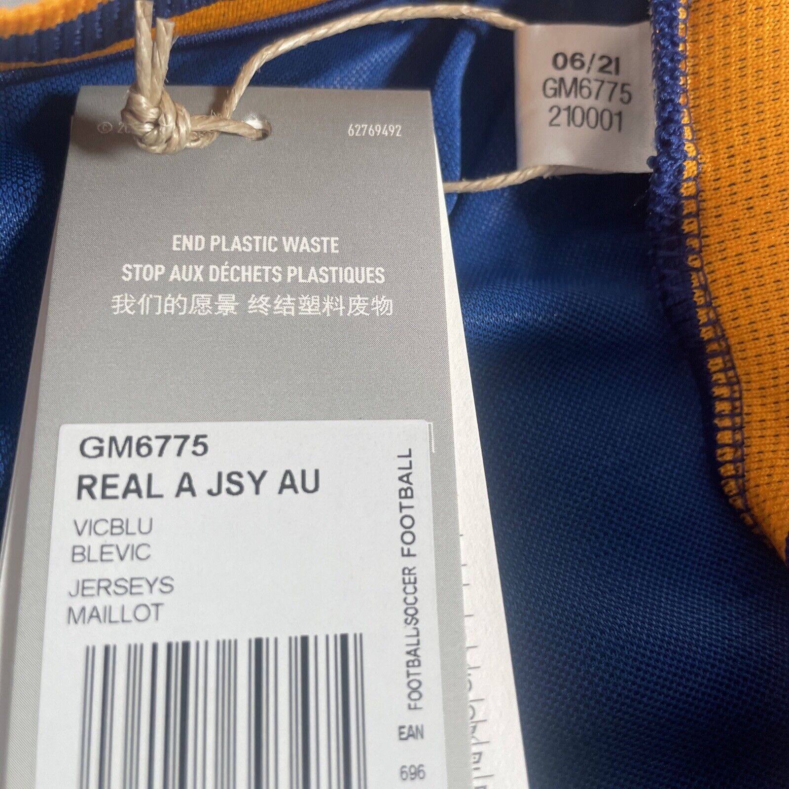 real madrid 2021 2022 away football shirt player spec bnwt medium8