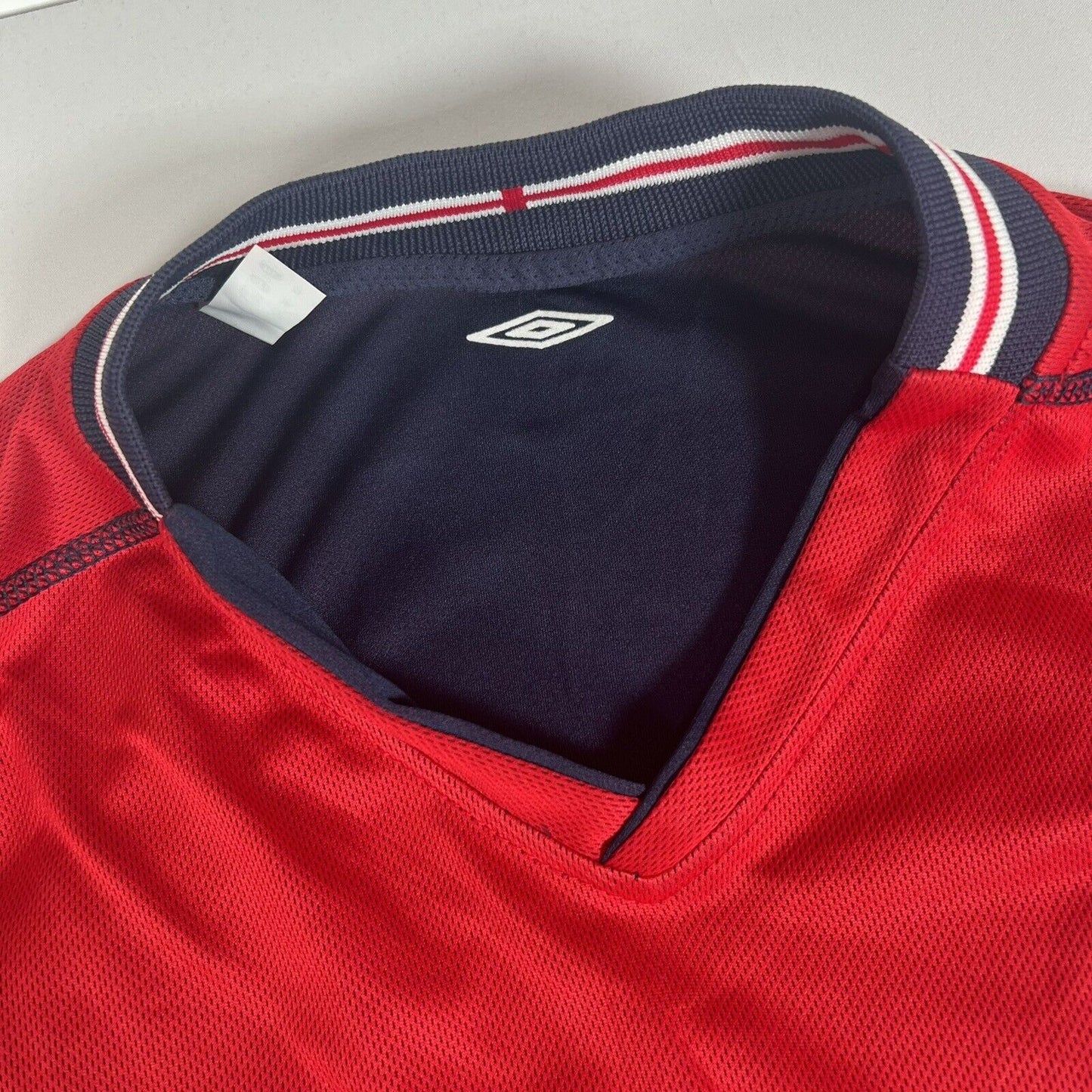 england 2002 2003 away football shirt long sleeve reversible xl4