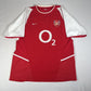 arsenal 2002 2003 2004 home football shirt men s large2