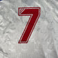 #7 Crystal Palace 1998/1999 Away Football Shirt Match Issue/Worn Small - Football Shirt Kingdom
