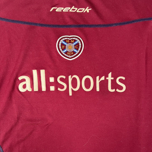 Hearts 2002/2003/2004 Home Football Shirt  Medium - Football Shirt Kingdom