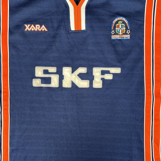 Luton Town 2001/2002/2003 Away Football Shirt Men’s XL - Football Shirt Kingdom