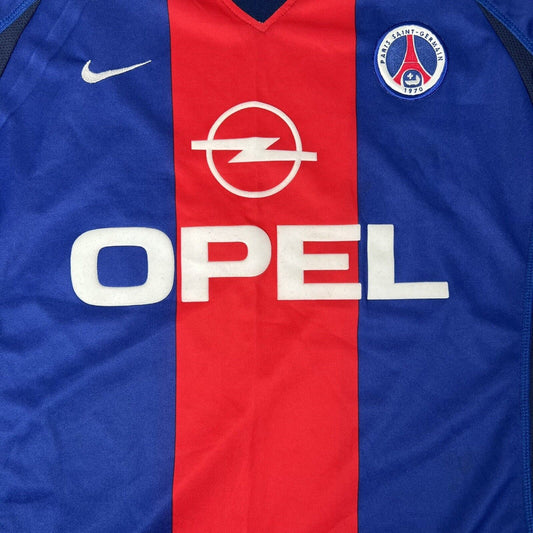 PSG Paris St Germain 2000/2001 Home Football Shirt Large - Football Shirt Kingdom