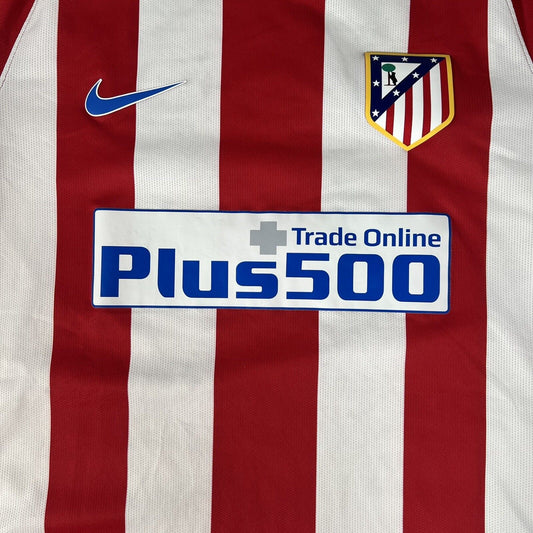 Atletico Madrid 2016/2017 Home Football Shirt Player Spec Medium - Football Shirt Kingdom