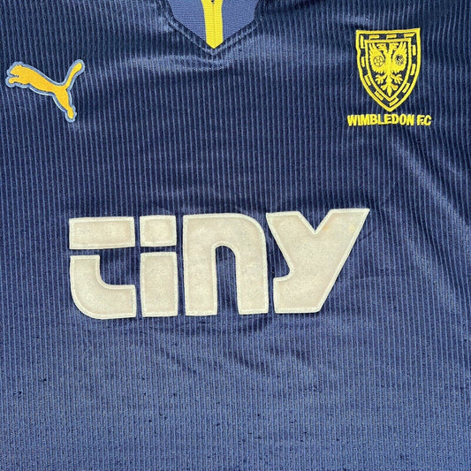 Wimbledon 2000/2001 Home Football Shirt Men’s XL - Football Shirt Kingdom