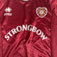 Heart of Midlothian Hearts 2000/2001 Home Football Shirt  XL - Football Shirt Kingdom
