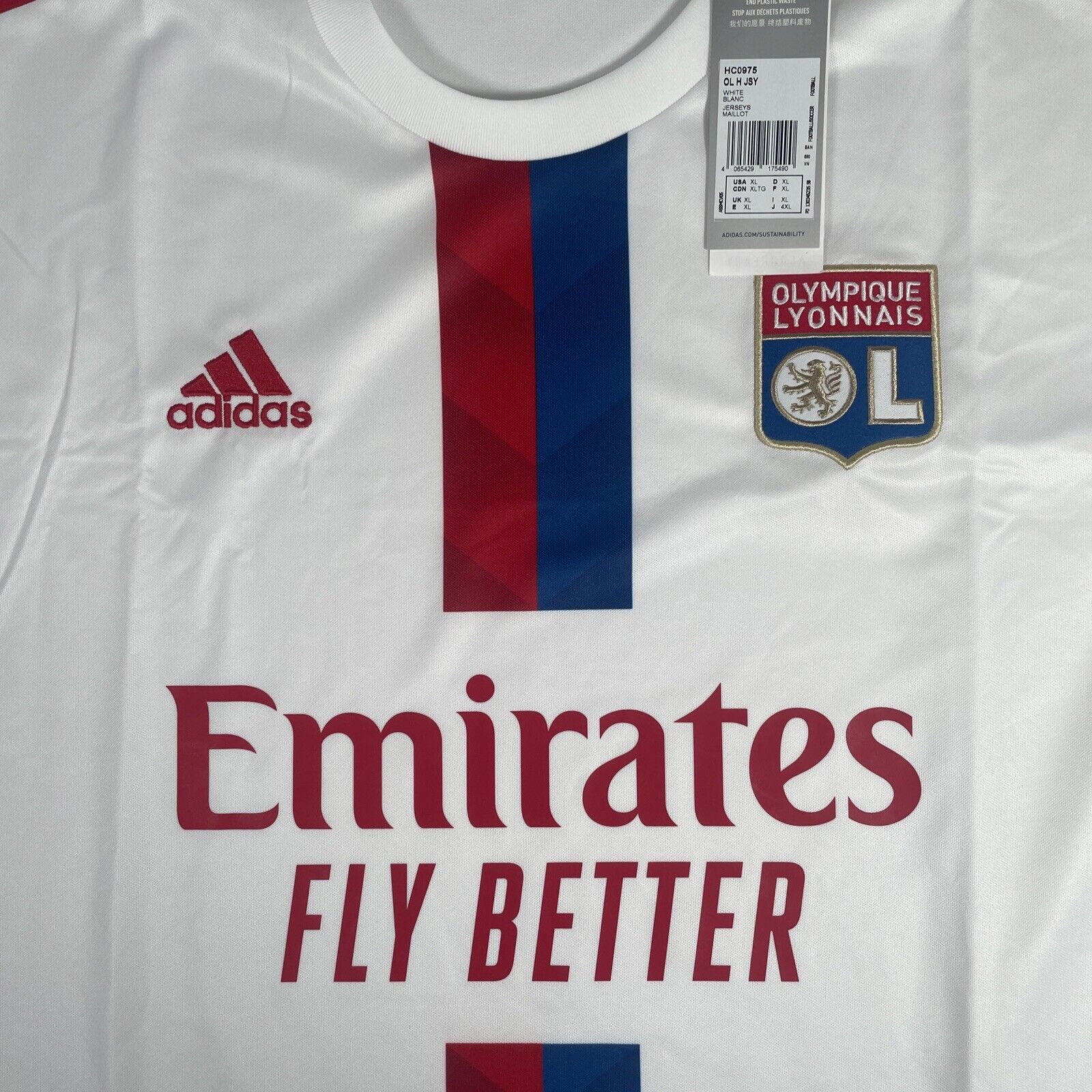 Olympique Lyonnais Lyon 2022/2023 Home Football Shirt BNWT XL - Football Shirt Kingdom