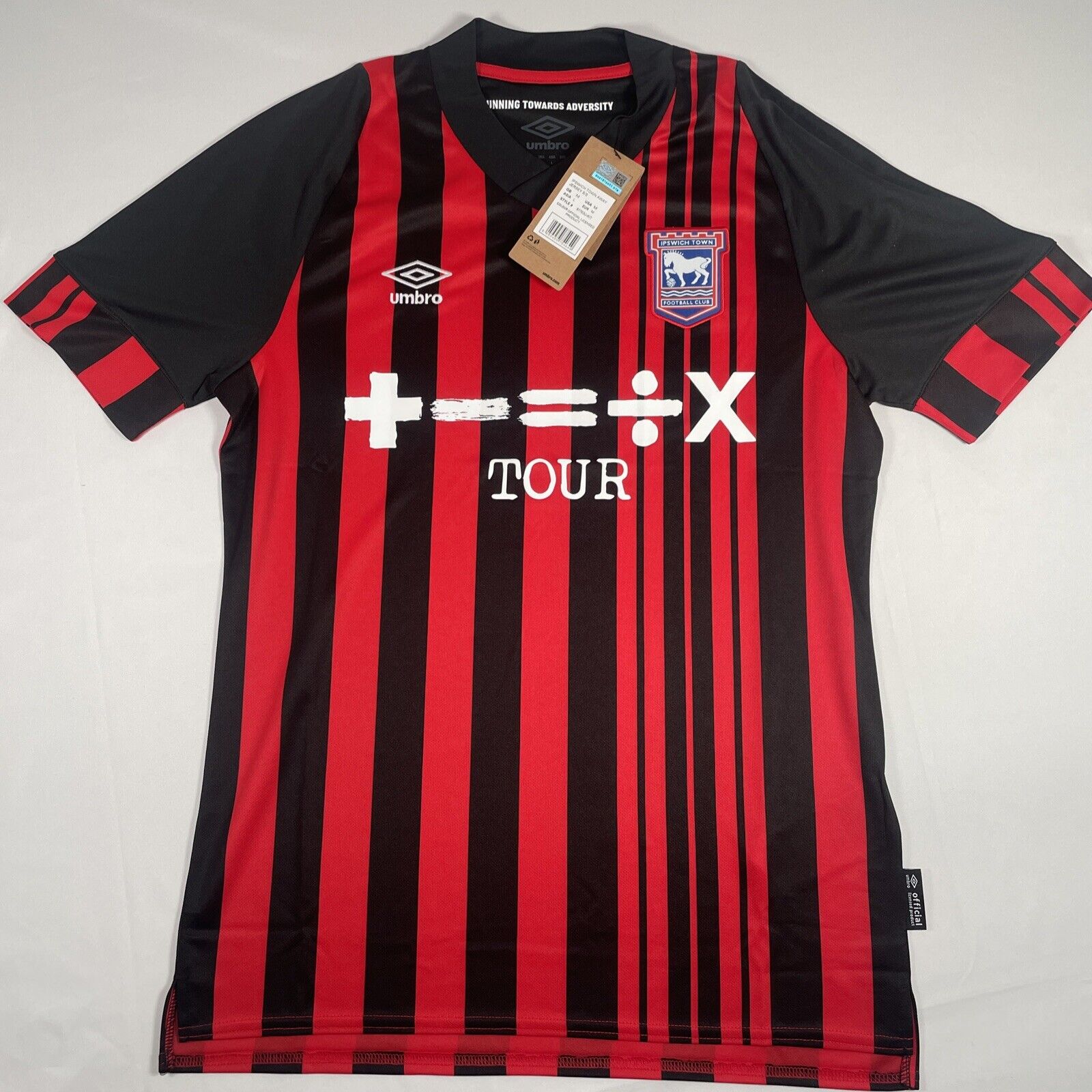 ipswich town 2022 2023 ed sheeran away football shirt bnwt medium3