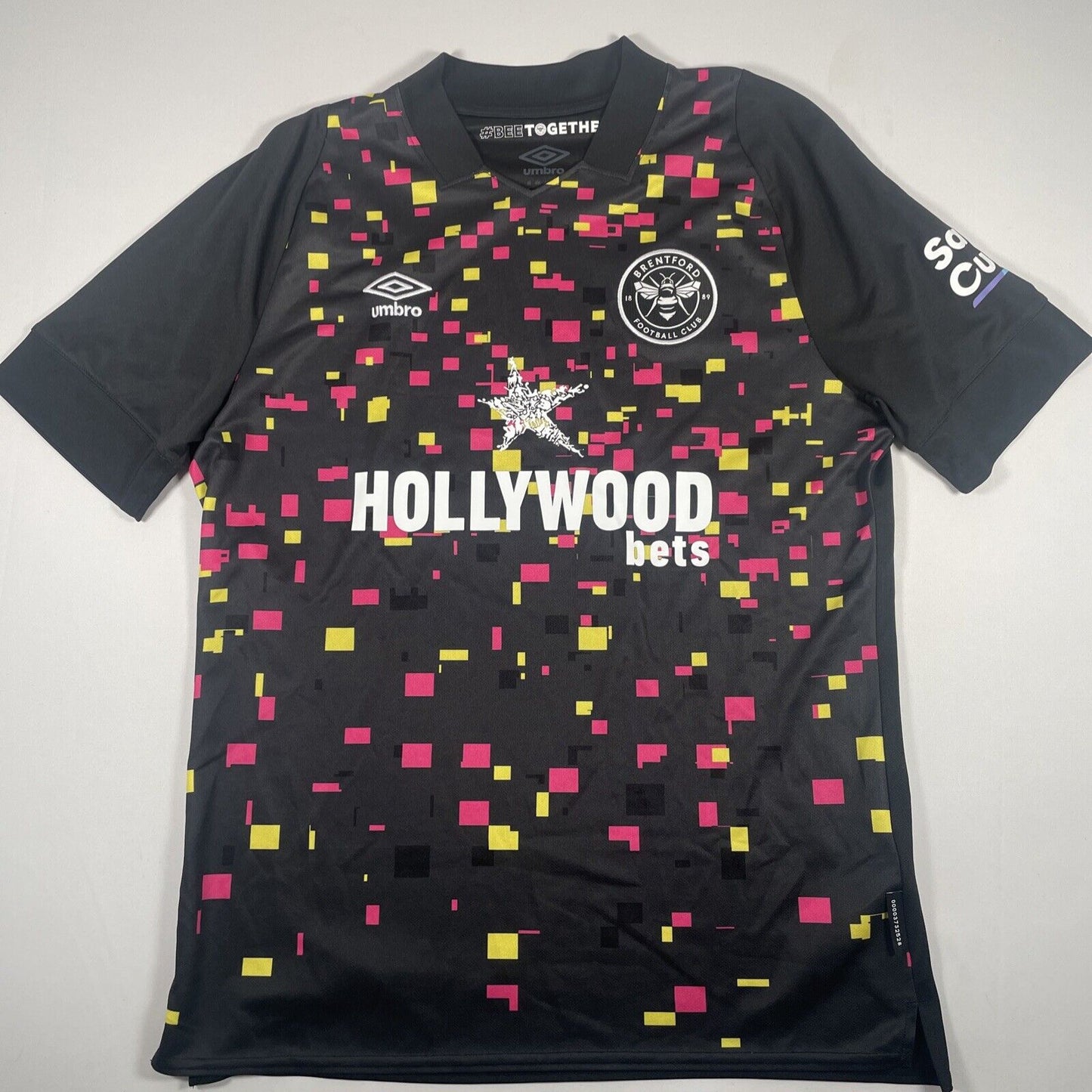 brentford 2022 2023 away football shirt men s large2