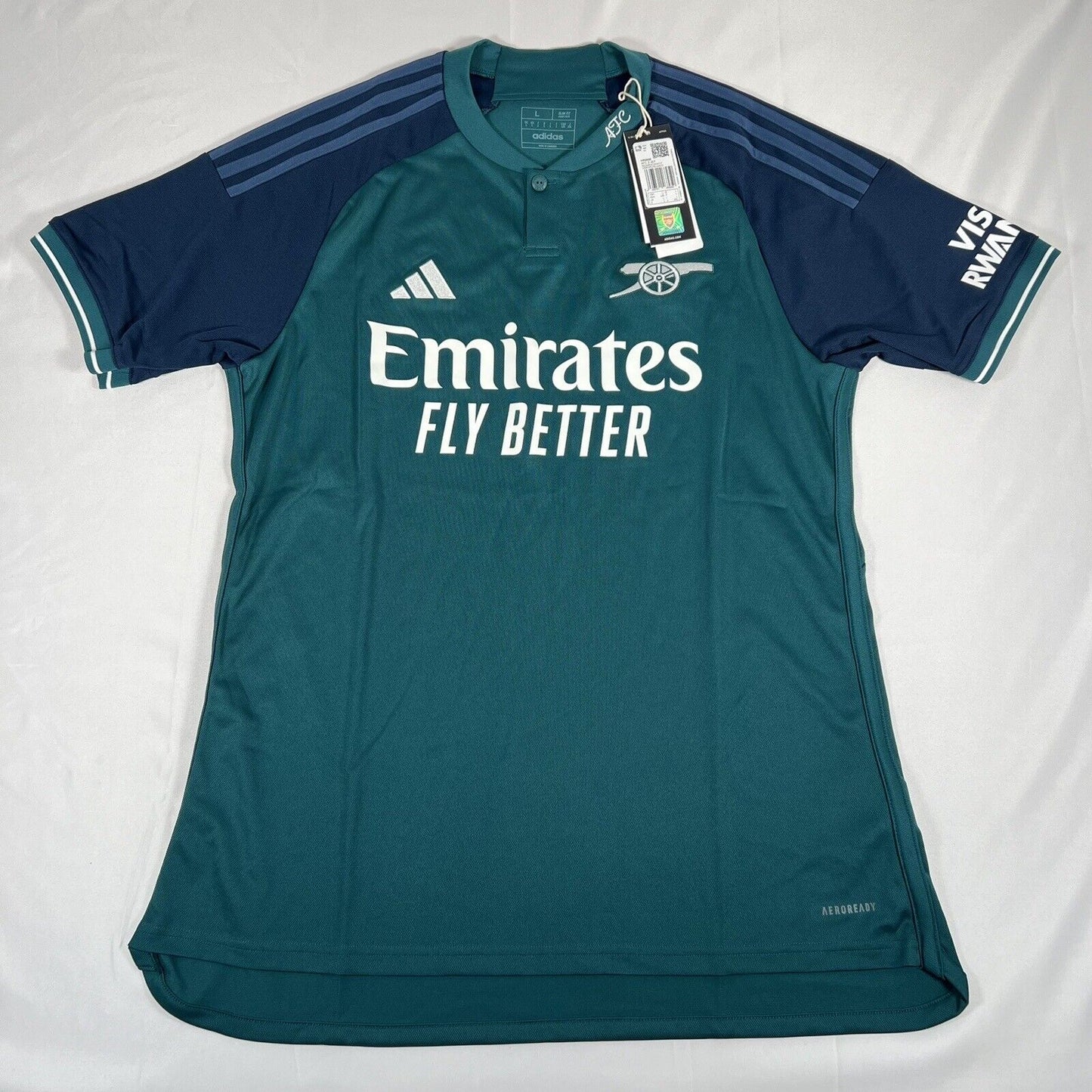 arsenal 2023 2024 third football shirt large bnwt2