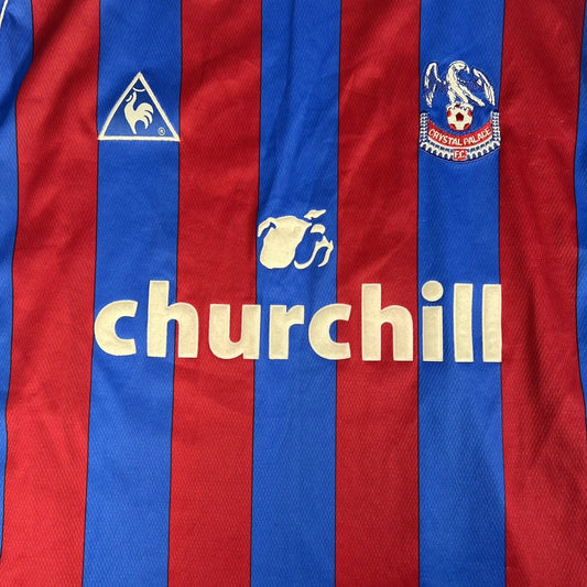 Crystal Palace 2002/2003 Home Football Shirt  Men’s XXL - Football Shirt Kingdom