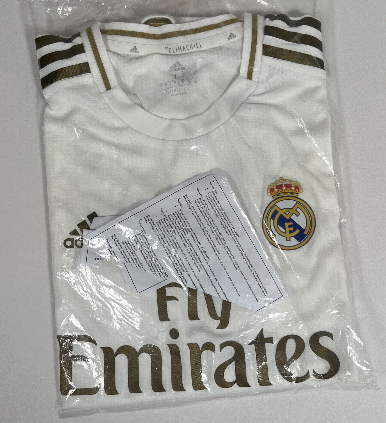 Real Madrid 2019/2020 Home Football Shirt Player Spec Large BNWT