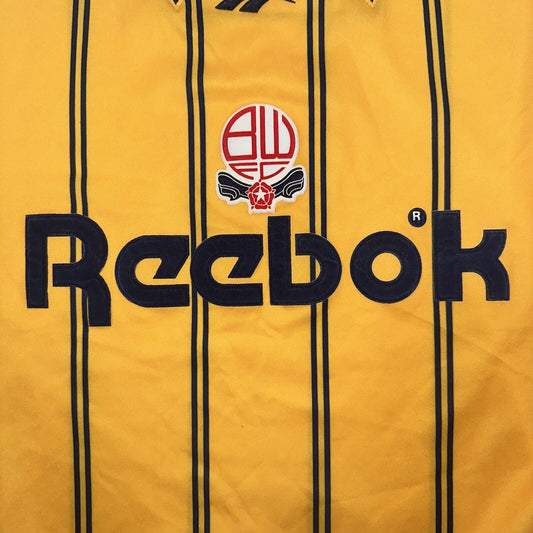 Bolton Wanderers 1994/1995/1996 Away / Third Football Shirt Large - Football Shirt Kingdom