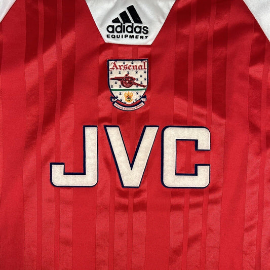Arsenal 1992/1993/1994 Home Football Shirt  Small - Football Shirt Kingdom