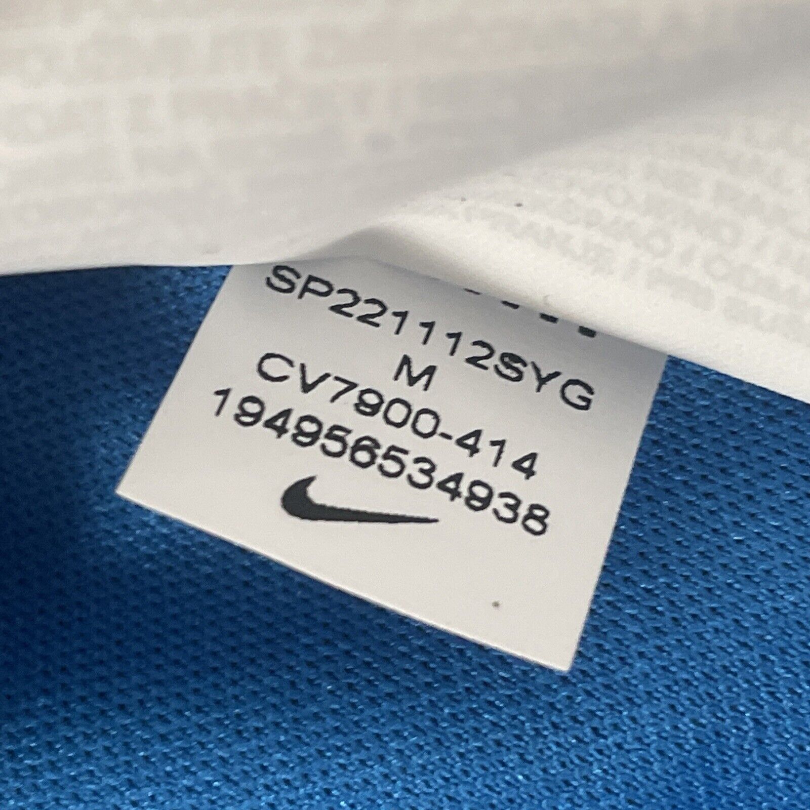 inter milan 2021 2022 home football shirt medium bnwot5