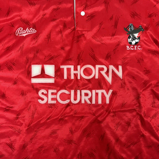 Bristol City 1990/1991/1992 Home Football Shirt Small - Football Shirt Kingdom