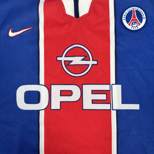 PSG Paris Saint Germain 1997/1998 Home Football Shirt XL - Football Shirt Kingdom