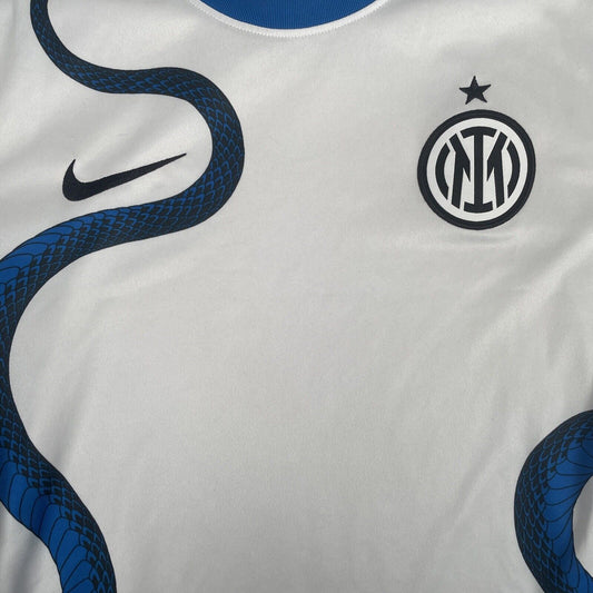Inter Milan 2021/2022 Away Football Shirt Small - Football Shirt Kingdom