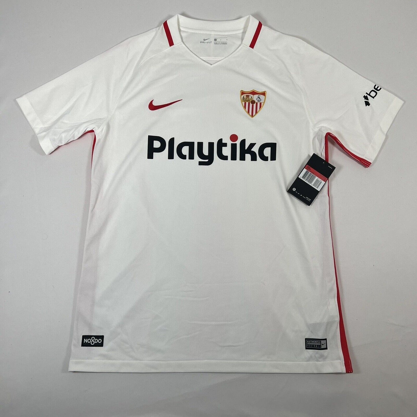 bnwt sevilla 2018 2019 home football shirt men s large2