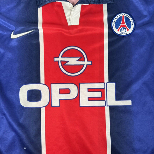 PSG Paris St Germain 1998/1999 Home Football Shirt Medium - Football Shirt Kingdom