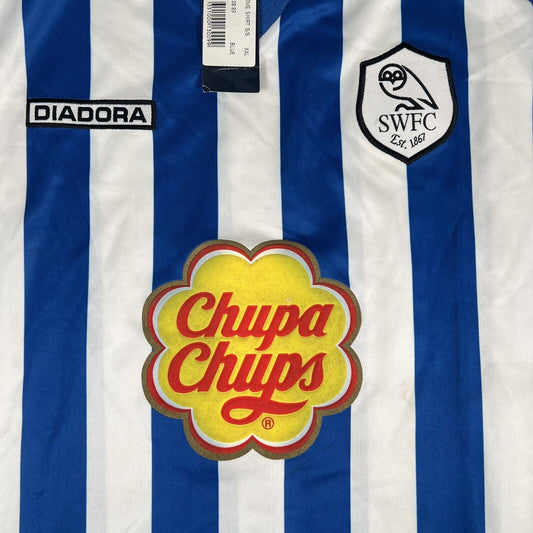 BNWT Sheffield Wednesday 2001/2002/2003 Home Football Shirt XXL - Football Shirt Kingdom